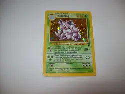 Pokemon Cards: Nidoking 011/130 Base Set 2 Holo HP Free Shipping & Tracked - Image 1