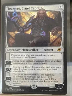 Tezzeret, Cruel Captain-Edge Of Eternities-Regular-2-NM - Image 1
