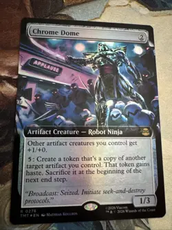 Chrome Dome (Extended Art) Teenage Mutant Ninja Turtles Foil - Image 1