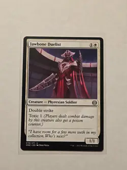 Jawbone Duelist - Phyrexia All Will Be One - LP - Common - Creature - Image 1