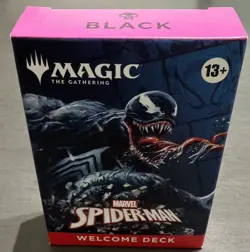Magic The Gathering MTG Marvel Spider-Man Venom Black Welcome Deck - Image 1