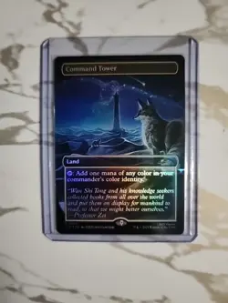MTG Command Tower (Rainbow Foil) Secret Lair x Avatar The Last Airbender LP - Image 1