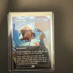 As Foretold (Anime Borderless) (Confetti Foil) Wilds of Eldraine: Enchanting... - Image 1