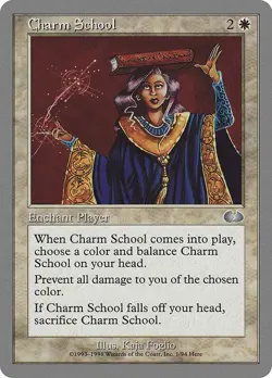 Charm School 1x MtG Unglued UGL SP/NM - Image 1
