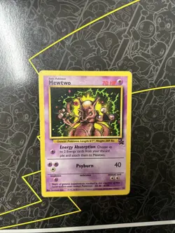 Pokemon TCG Mewtwo #14 Wizards of the Coast Black Star Promo - NM - Image 1