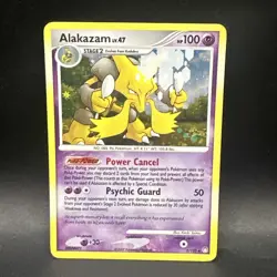 Alakazam Mysterious Treasures Holo Rare Pokemon Card 2/123 - Image 1
