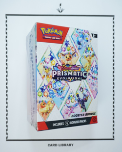 Pokemon Prismatic Evolutions Booster Bundle (6 Packs) - Sealed - Image 1