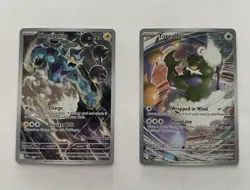 Pokemon Black Bolt and White Flare Thundurus and Tornadus Pokemon Center Promos - Image 1