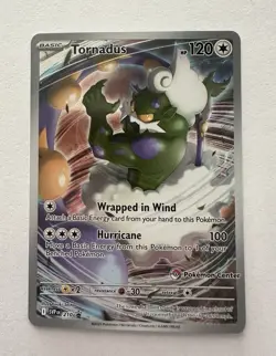 Pokemon Black Bolt and White Flare Thundurus and Tornadus Pokemon Center Promos - Image 4