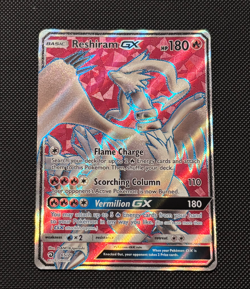Pokemon TCG Reshiram GX 65/70 Dragon Majesty Full Art - Image 1