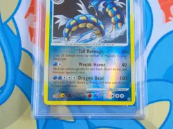 Gyarados - 2008 Pokemon Diamond and Pearl - Stormfront Reverse Holo Rare - PSA 9 - Image 4