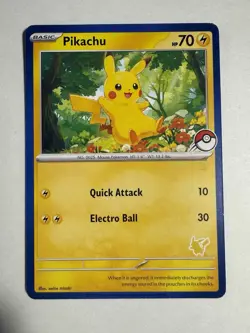 Pikachu (Blue Border) My First Battle Regular Pokemon Tcg - Image 1