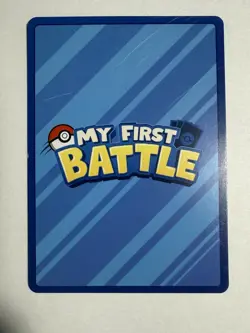 Pikachu (Blue Border) My First Battle Regular Pokemon Tcg - Image 2