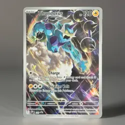 Thundurus 209 NOT Pokemon Center Exclusive 209 SVP Scarlet & Violet Promo NM - Image 1