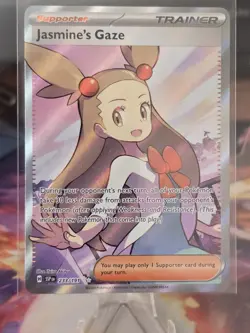 Jasmine's Gaze 233/191 - Surging Sparks Rare Full Art Trainer Pokemon TCG NM - Image 1