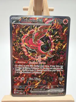 Pokemon TCG Oricorio ex MEP 024 Mega Evolution Black Star Promo - See Pics - Image 1