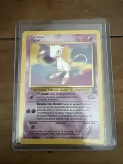 Pokemon TCG - Mew #8 - Wizards Promos - Black Star Promo - Rare - Non-Holo [NM] - Image 1