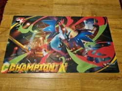 League Cup Champion Playmat Mega Charizard Pokemon - Image 1