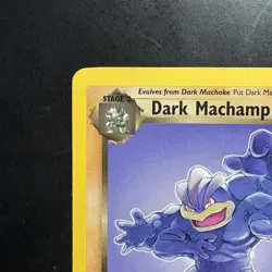 Vintage Pokemon Team Rocket Dark Machamp 27/82 Non-holo Rare WotC 2000 - Image 2