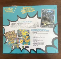 Pokemon Ascended Heroes ETB Factory Sealed – 2 Small Tears in Wrap - Image 2