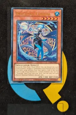 JUSH-EN002 Dracotail Faimena Ultra Rare 1st Edition YuGiOh - Image 1
