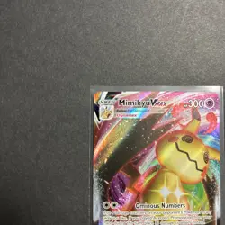 Pokemon Mimikyu VMAX Holo Ultra Rare TCG Card Brilliant Stars 069/172 NM - Image 3