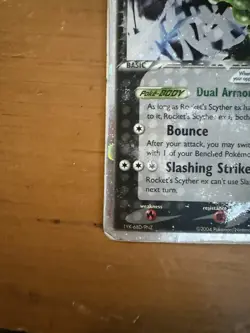 Rocket’s Scyther ex 102/109 EX Team Rocket Returns Holo Rare Pokemon Card HP - Image 4