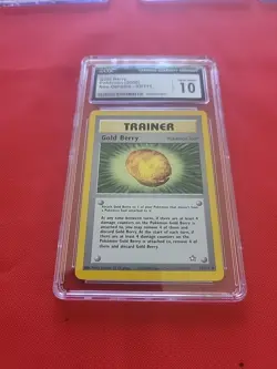 CGC 10 GEM MINT Gold Berry 93/111 Neo Genesis Pokemon Card 127 - Image 2