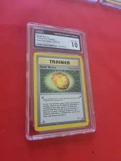 CGC 10 GEM MINT Gold Berry 93/111 Neo Genesis Pokemon Card 127 - Image 4