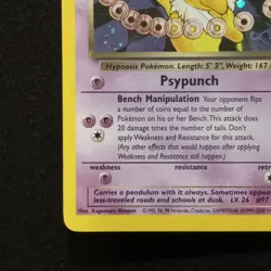 #9 Dark Hypno 9/82 Team Rocket Set Holo Pokemon Card TCG - Image 5