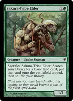 MTG SAKURA-TRIBE ELDER EXC - ANZIANO DELLA TRIBU-SAKURA - CNS - MAGIC - Image 1