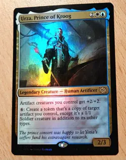 MTG Magic: FOIL Urza, Prinz von Kroog / Prince of Kroog, English, Nearmint - Image 1