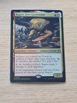 MTG Ragost, Deft Gastronaut - ENG - Foil- Rare - NM Edge of Eternities! - Image 1