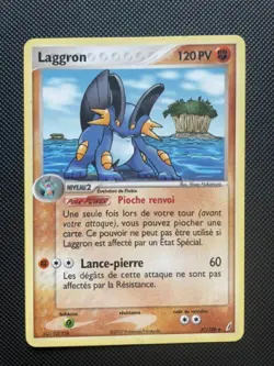 Carte Pokemon Laggron 27/100 EX Gardien de Cristal Bloc EX FR - Image 1