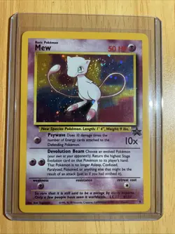 Pokemon TCG Mew Promo Holo Basic 50HP #151 1999 Nintendo Card Stock Psychic - Image 1