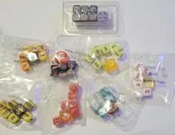 Lot of 8 Official Pokemon Trading Card Game TCG Elite Trainer Box ETB Dice Sets - Image 1