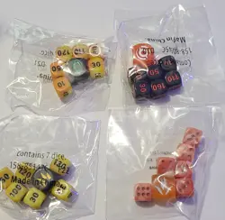 Lot of 8 Official Pokemon Trading Card Game TCG Elite Trainer Box ETB Dice Sets - Image 2