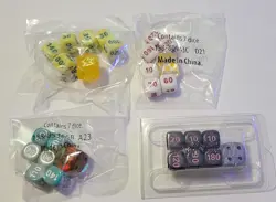 Lot of 8 Official Pokemon Trading Card Game TCG Elite Trainer Box ETB Dice Sets - Image 3