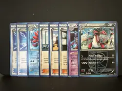 Pokemon TCG Team Plasma Lot (8) BW Era – Plasma Freeze/Storm – LP/HP Krookodile - Image 1