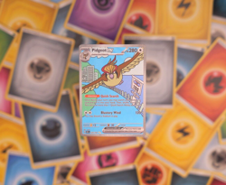 Pokemon TCG Pidgeot ex Sv03: Obsidian Flames 225/197 Special Illustration Rare - Image 1