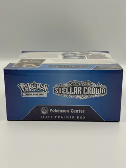 Stellar Crown Pokemon Center Elite Trainer Box NEW & SEALED With Plastic CASE - Image 3