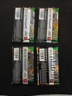 Pokemon TCG Evolving Skies Factory Sealed Complete Art Set 4 Packs - Image 3