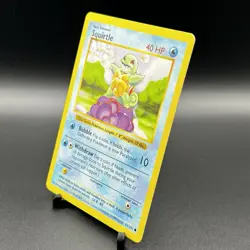 1999 Pokemon Base Set Shadowless SQUIRTLE 63/102 NM/LP - Image 3
