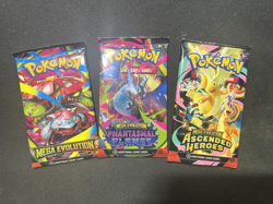NEW! Pokemon booster packs sealed Ascended Heroes, Phantasmal and Mega Evolution - Image 1