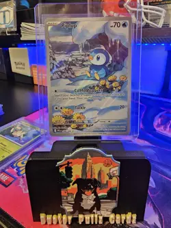 Piplup 98/94, Phantasmal Flames Full Art Holo Illustration Rare, Pokemon TCG, NM - Image 1