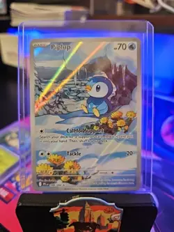 Piplup 98/94, Phantasmal Flames Full Art Holo Illustration Rare, Pokemon TCG, NM - Image 5