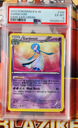 2012 POKEMON B&W DARK EXPLORERS #109 GARDEVOIR PSA 6 - Image 1