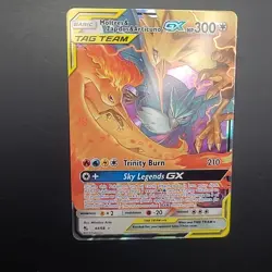 Pokemon Moltres & Zapdos & Articuno GX TAG TEAM Full Art Holo Ultra Rare 44/68 - Image 1