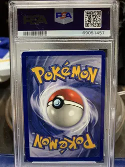 1999 Pokemon TCG Lapras Fossil 10 Holo Unlimited Holo Rare PSA NM 7 - Image 5