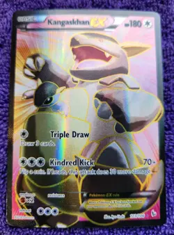 Kangaskhan EX 103/106 Flashfire Full Art Holo Rare Pokemon *NICE* - Image 1